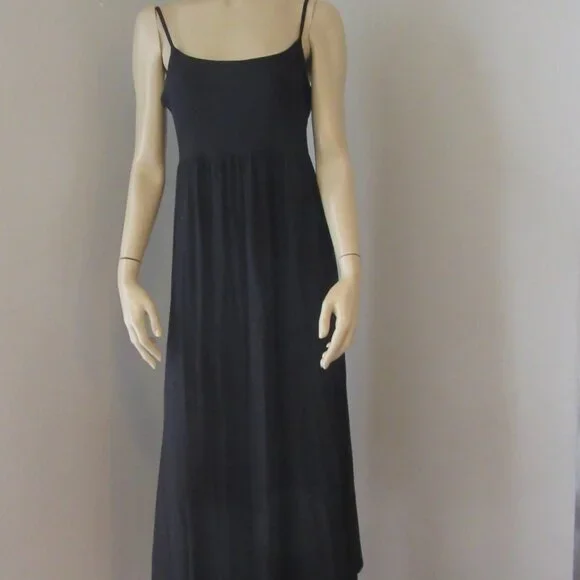 Lot of 2 OLD NAVY Black Sleeveless Maxi Dresses Size Large - Picture 1 of 2